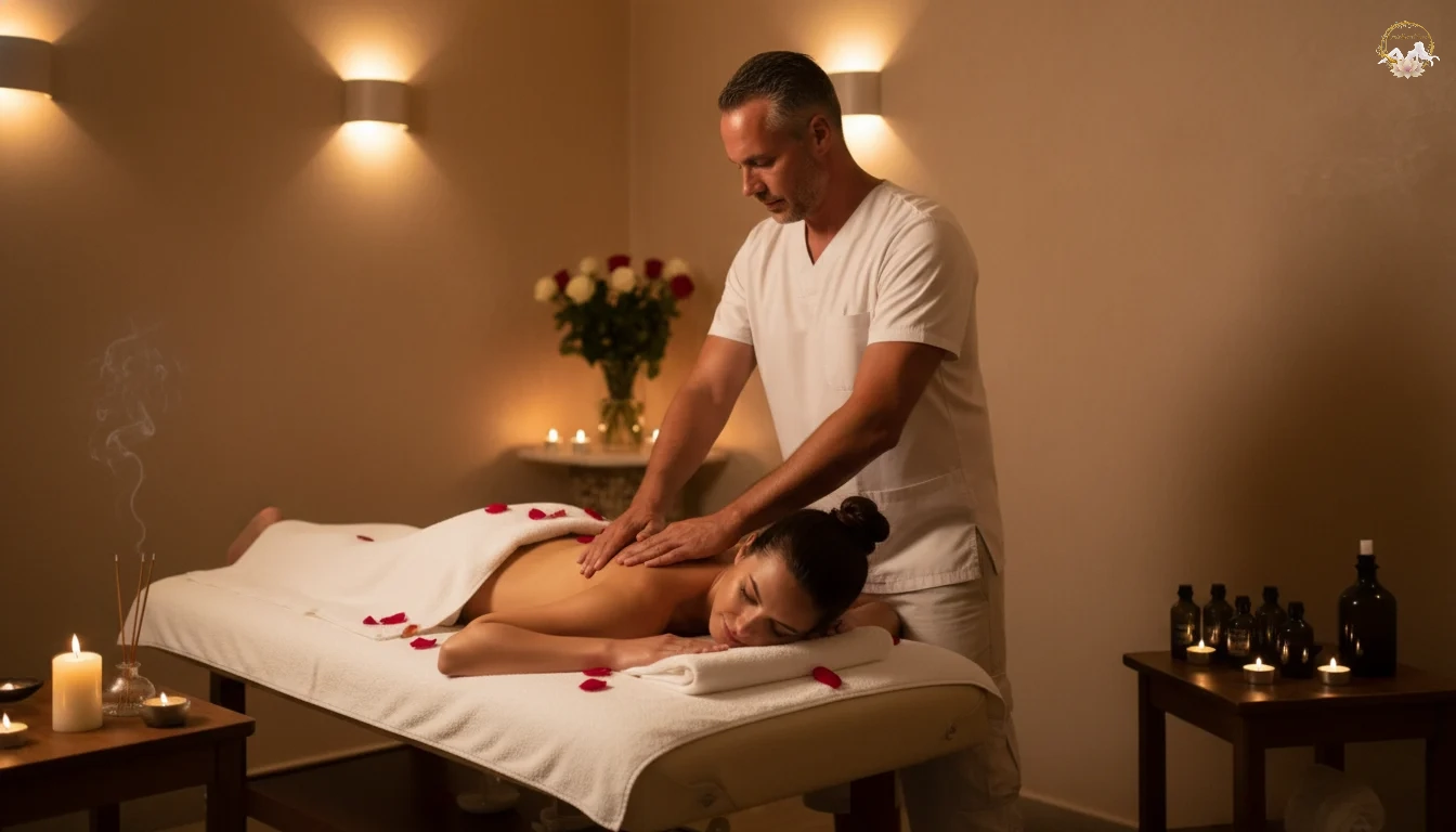 Somatic massage in Malia for women on holiday